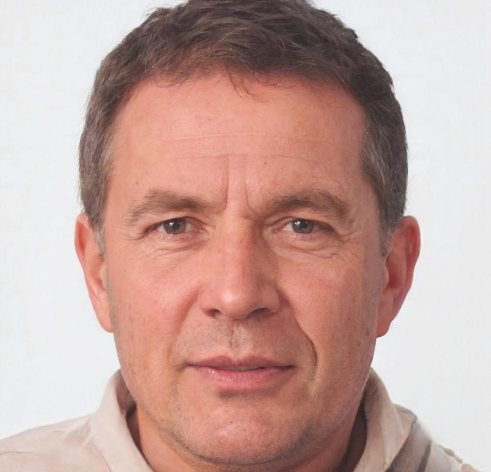 Retrato profesional de instructor de finanzas